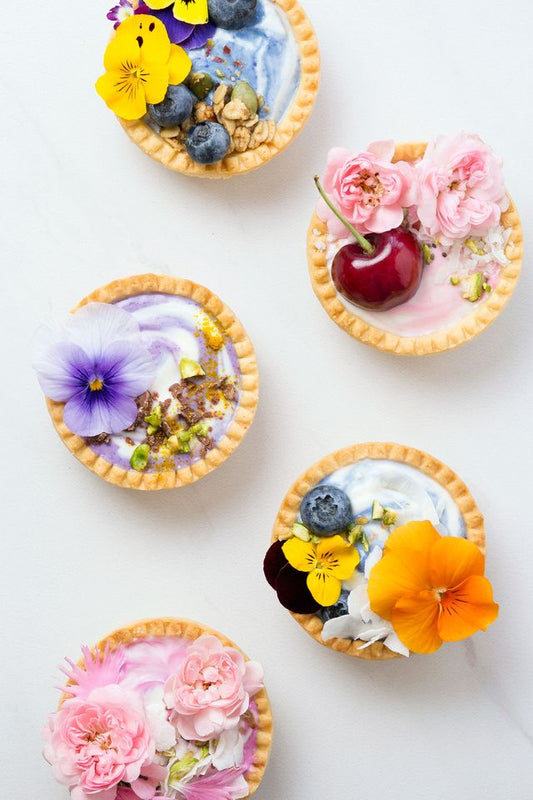 Edible Flowers: The Easiest Way to Dress Up Any Dessert