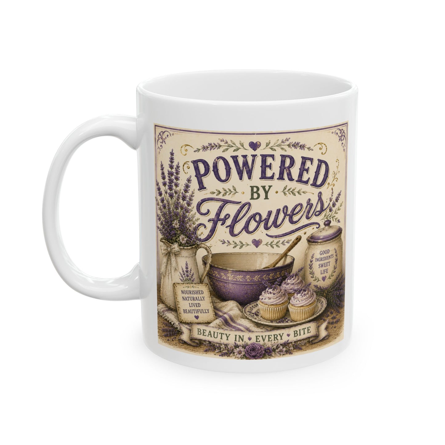 The Cottage Collection: Lavender Apothecary Mug