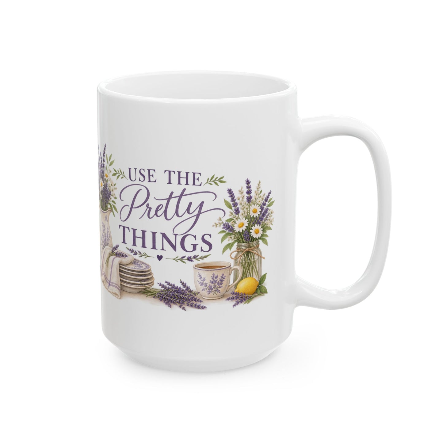 Use the Pretty Things Mug