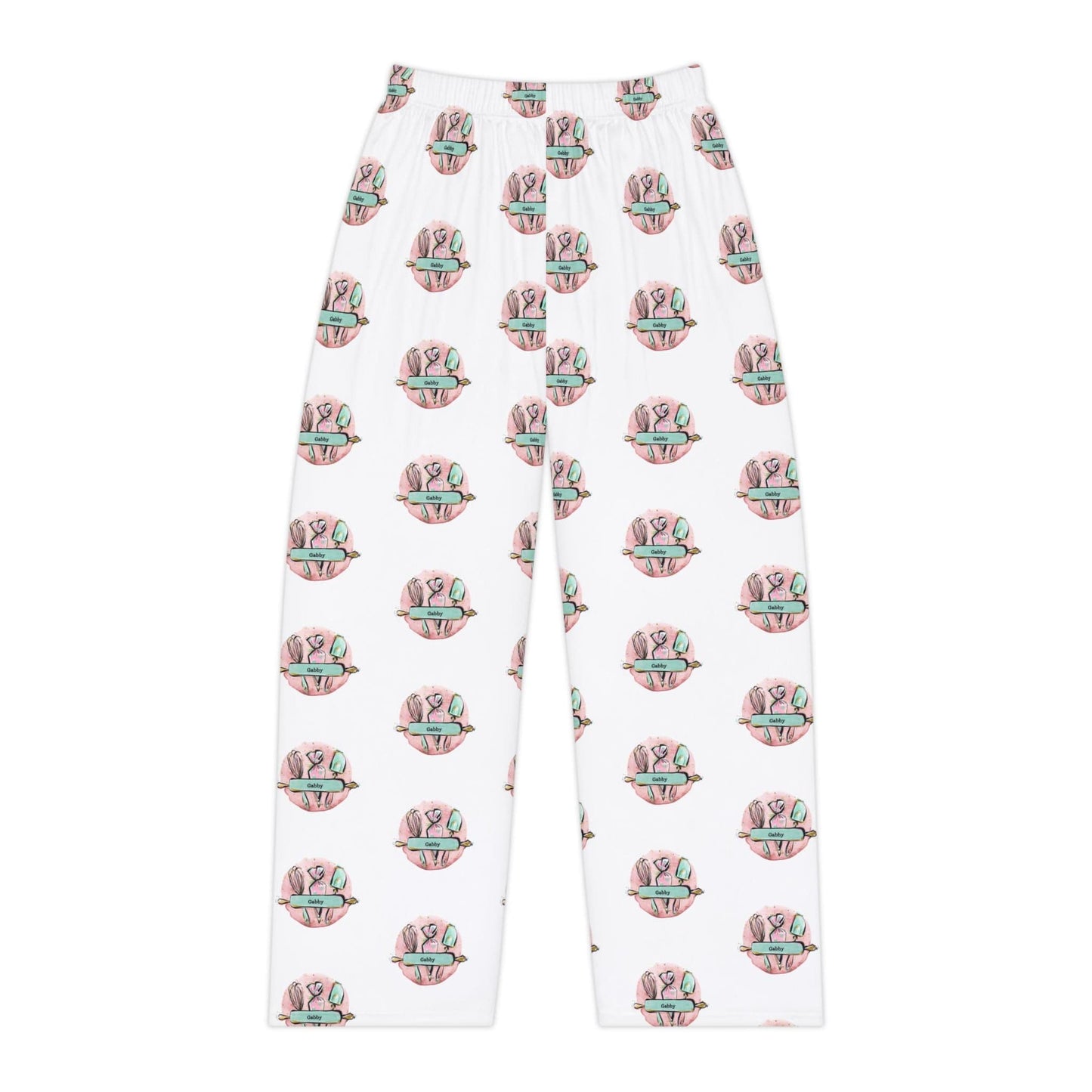 Pajamas XS Custom Baker's Pajama Pants, Women Chef PJ Pants, Personalized Baker Pajama Bottoms, Gift for Baker, Custom Baker Gift, Christmas Baker Gift