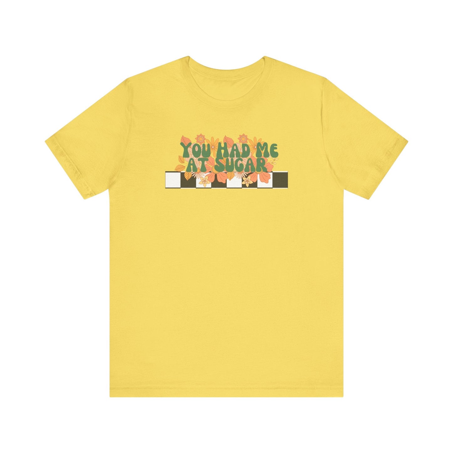T-Shirt Maize Yellow / XS Bakers Shirt, Funny Mom Shirt, Pastry Chef Shirt, Dessert T-Shirt, Tshirt Gift, Sugar Lover Tee Shirt, Kitchen Shirt, Retro Tee