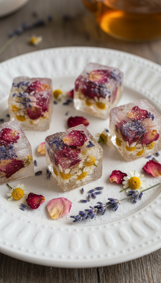 5 Easy Floral Desserts for Holiday Entertaining (Beautiful, Delicious & Stress-Free)