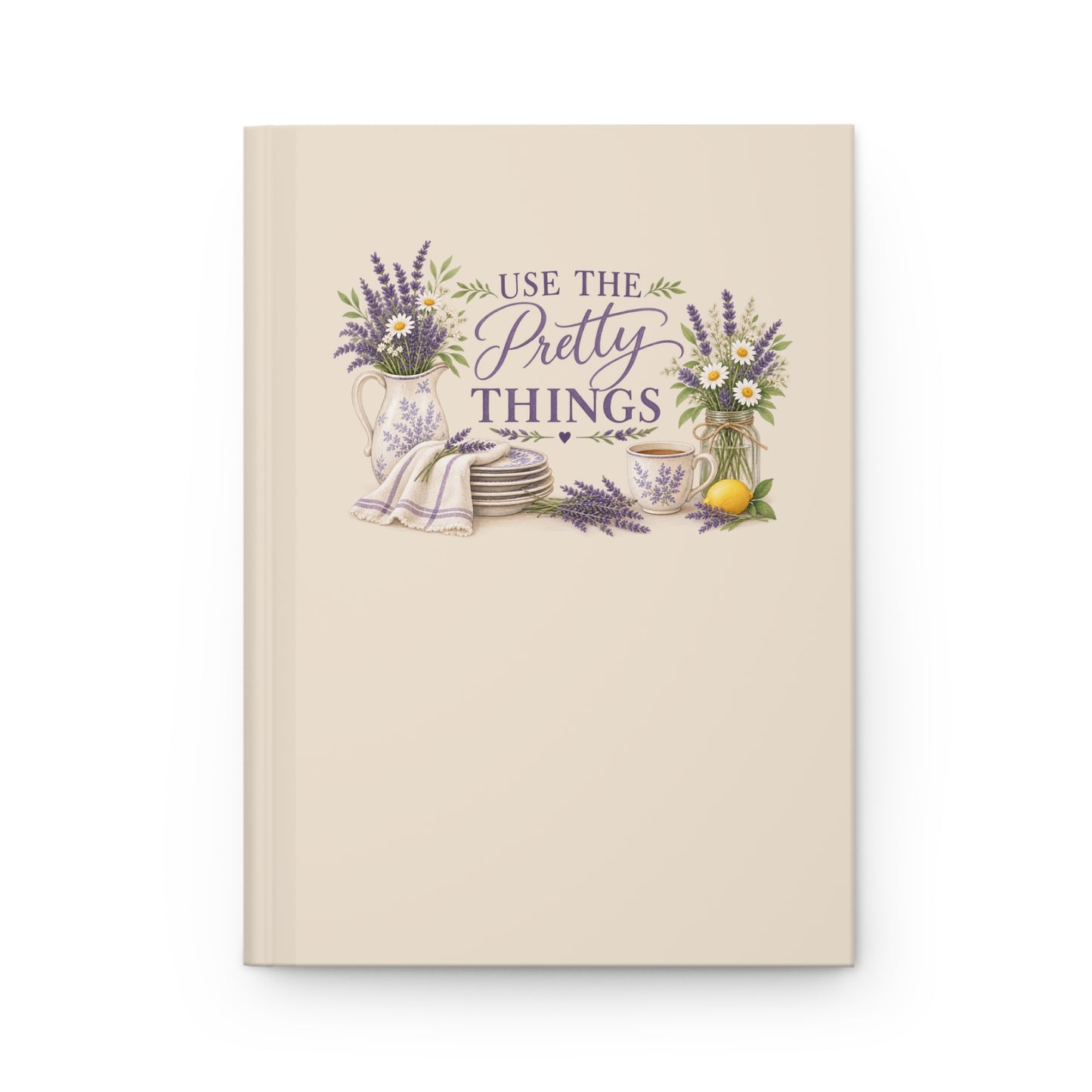 Use the Pretty Things Hardcover Recipe and Baking Notebook