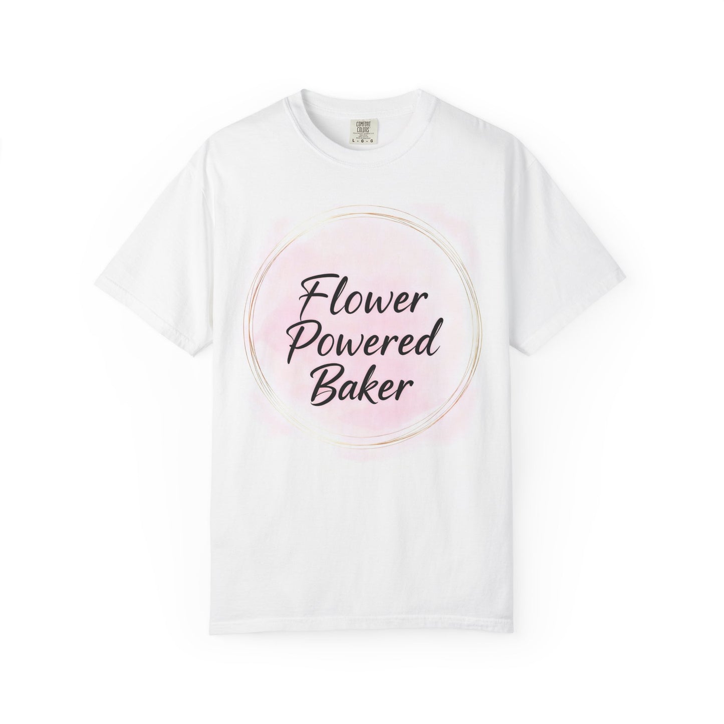 Flower Powered Baker T-Shirt / Floral Bakiing Tee