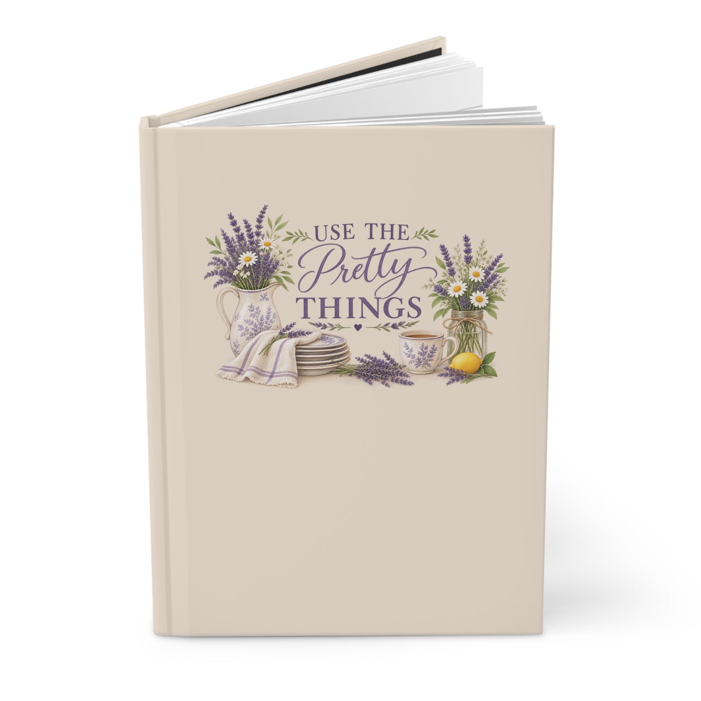 Use the Pretty Things Hardcover Recipe and Baking Notebook