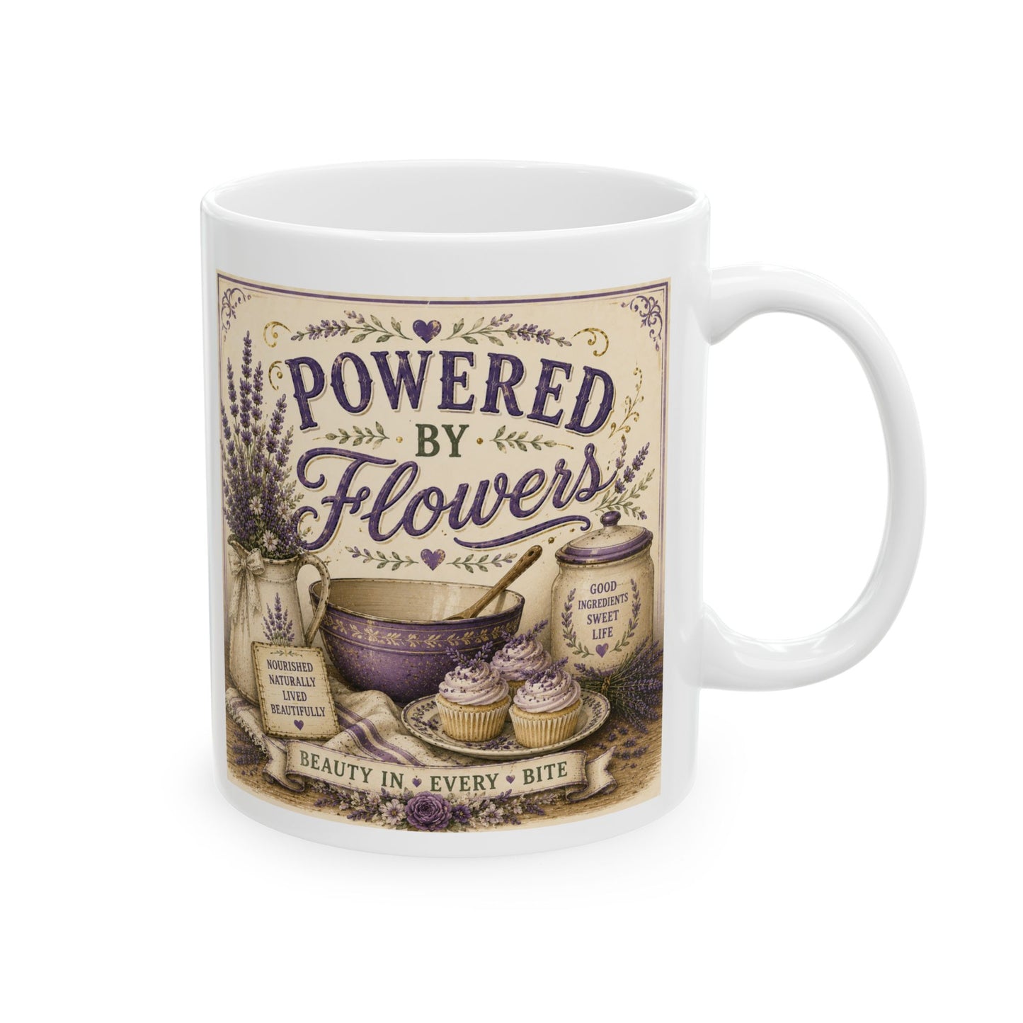 The Cottage Collection: Lavender Apothecary Mug