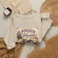 The Cottage Kitchen Collection: Powered by Flowers Crewneck Sweatshirt