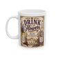 Drink Flowers Coffee Cup (11oz, 15oz)