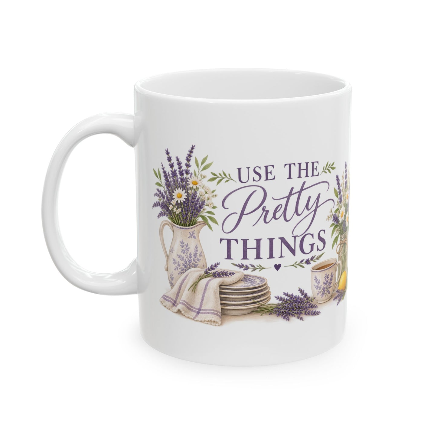 Use the Pretty Things Mug
