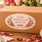 Rose Petal Tea & Cake Gift Set | Cottage Kitchen Floral Gift Box