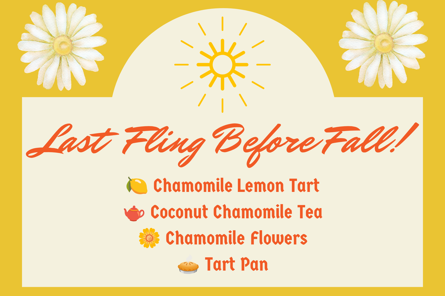 Floral Baking Subscription Box (With Edible Flowers)