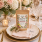 Personalized Floral Lemonade Wedding Favors