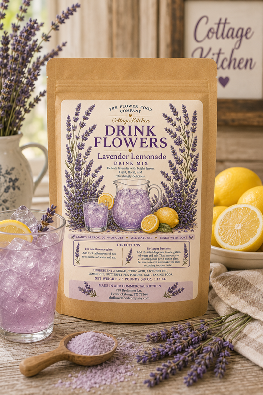 Bulk Lavender Lemonade for Weddings and Parties