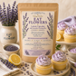 Lemon Cupcakes with Lavender Frosting Mix