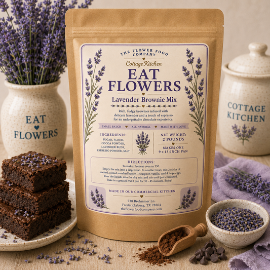 Chocolate Lavender Brownie Mix