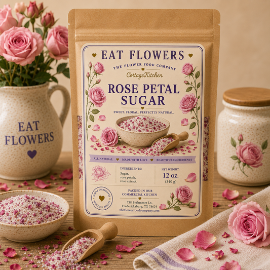 Rose Petal Sugar