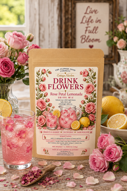 Rose Petal Lemonanade Mix