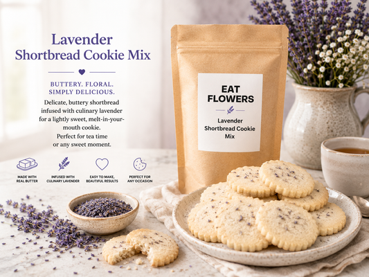 Lavender Shortbread Cookie Mix