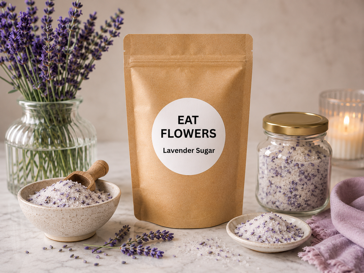 Lavender Sugar