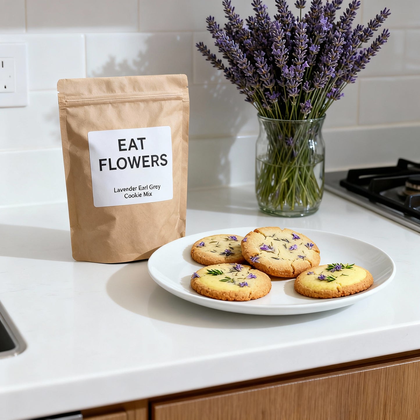 Lavemder Earl Grey Cookie Mix