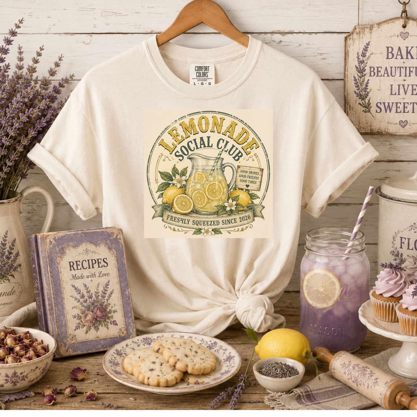 The Cottage Kitchen Collection: Vintage Lemonade Shirt