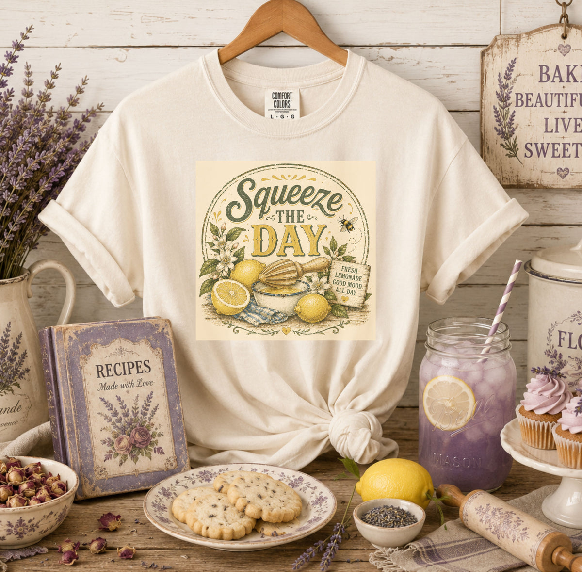 Squeeze The Day Vintage Lemonade Shirt