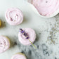 Lemon Cupcakes with Lavender Frosting Mix