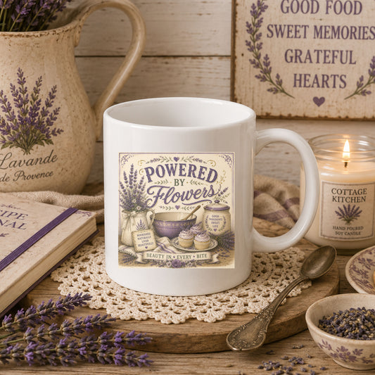 The Cottage Kitchen Collection: Lavender Apothecary Mug