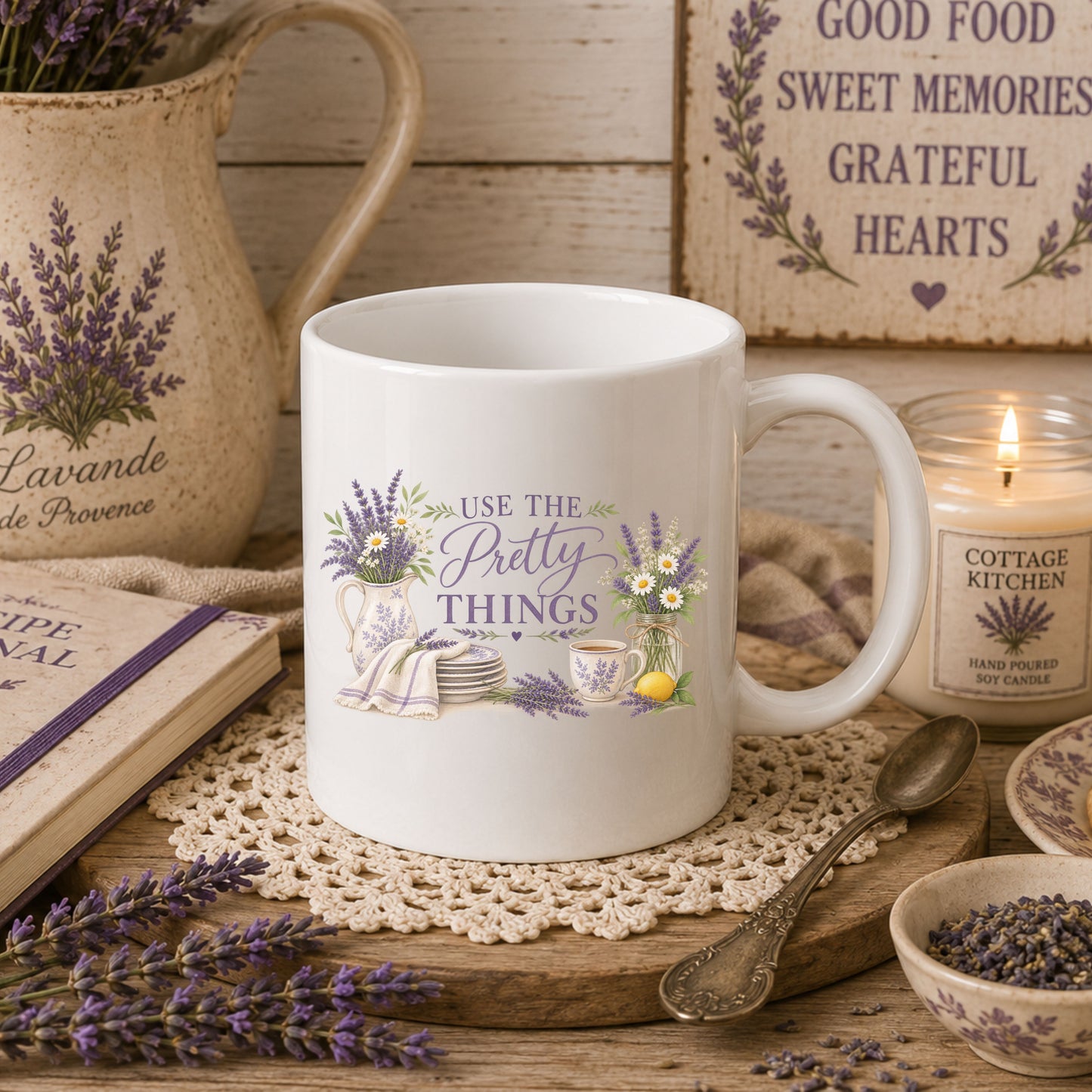 Use the Pretty Things Mug