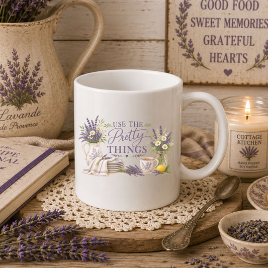 Use the Pretty Things Mug