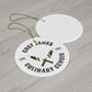 ornament Circle / One Size Personalized Chef Ornament, Pastry Chef Ornament, Baker Ornament, Cook's Ornament, Culinary Graduate Ornament, Unique Gift for Chef, Custom