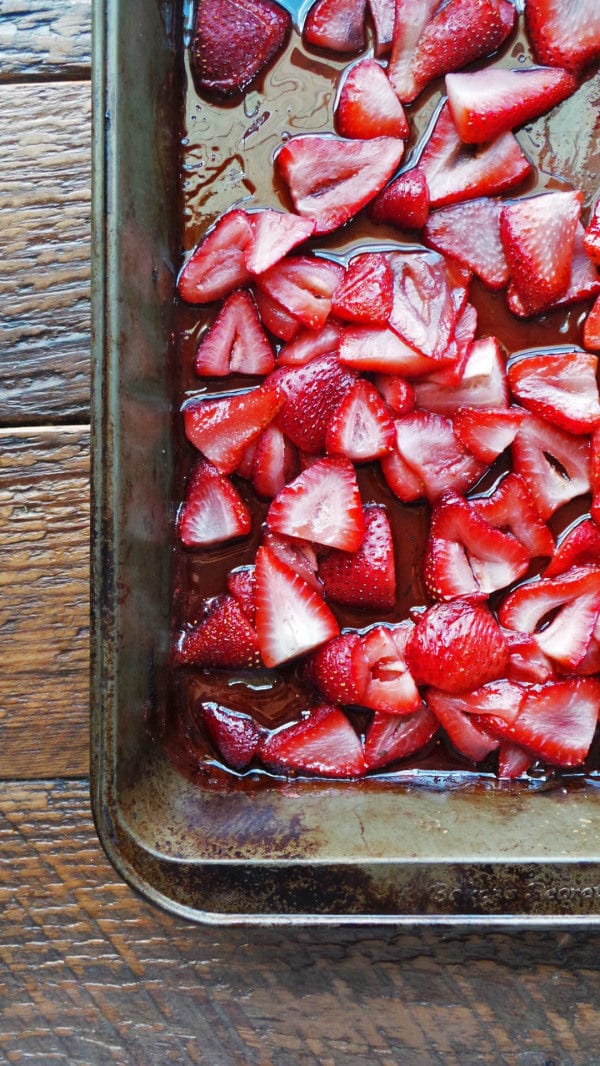 Strawberry Scones Roasted Strawberry Scones With Rosewater Glaze