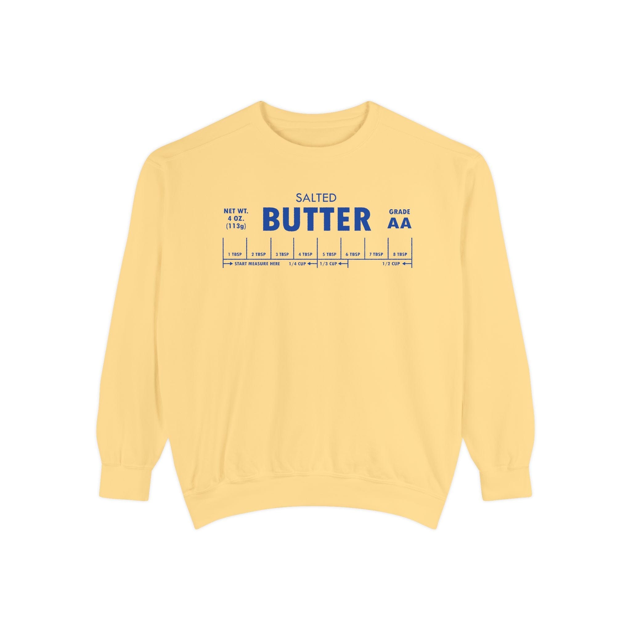 Butter Comfort Colors Sweatshirt Bakers Sweatshirt Butter Stick Gift for Baker Foodie Gift Baking Butter Sweatshirt Pastry Chef Shirt