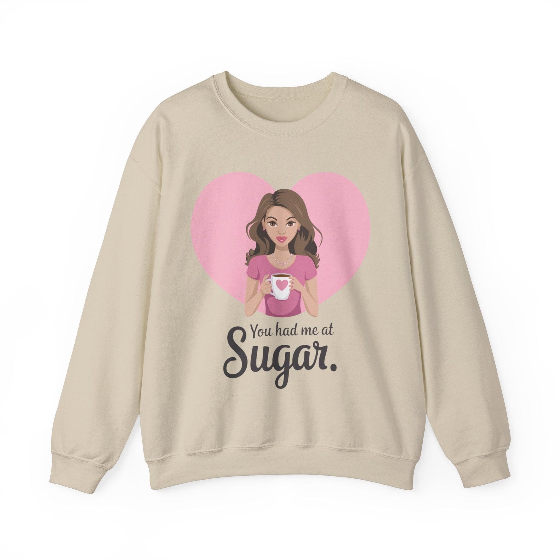 Sweatshirt S / Sand Sugar Lover Sweatshirt, Baker's Shirt, Bakery Sweater, Gift for Baker, Mom Baker Shirt, Sugar Lover Gift