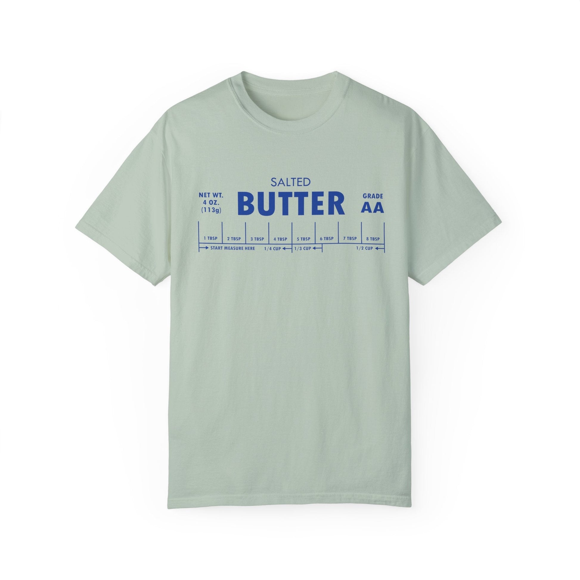 T-Shirt Bay / S Comfort Colors Butter Baker's Shirt, Baking Bakery Chef Cooking Foodie Gift, Unisex Casual Tee Top, Garment-Dyed Tshirt, Kitchen Apparel