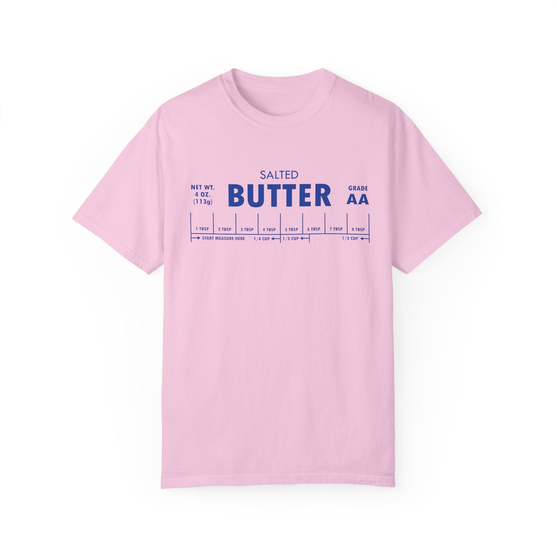 T-Shirt Blossom / S Comfort Colors Butter Baker's Shirt, Baking Bakery Chef Cooking Foodie Gift, Unisex Casual Tee Top, Garment-Dyed Tshirt, Kitchen Apparel