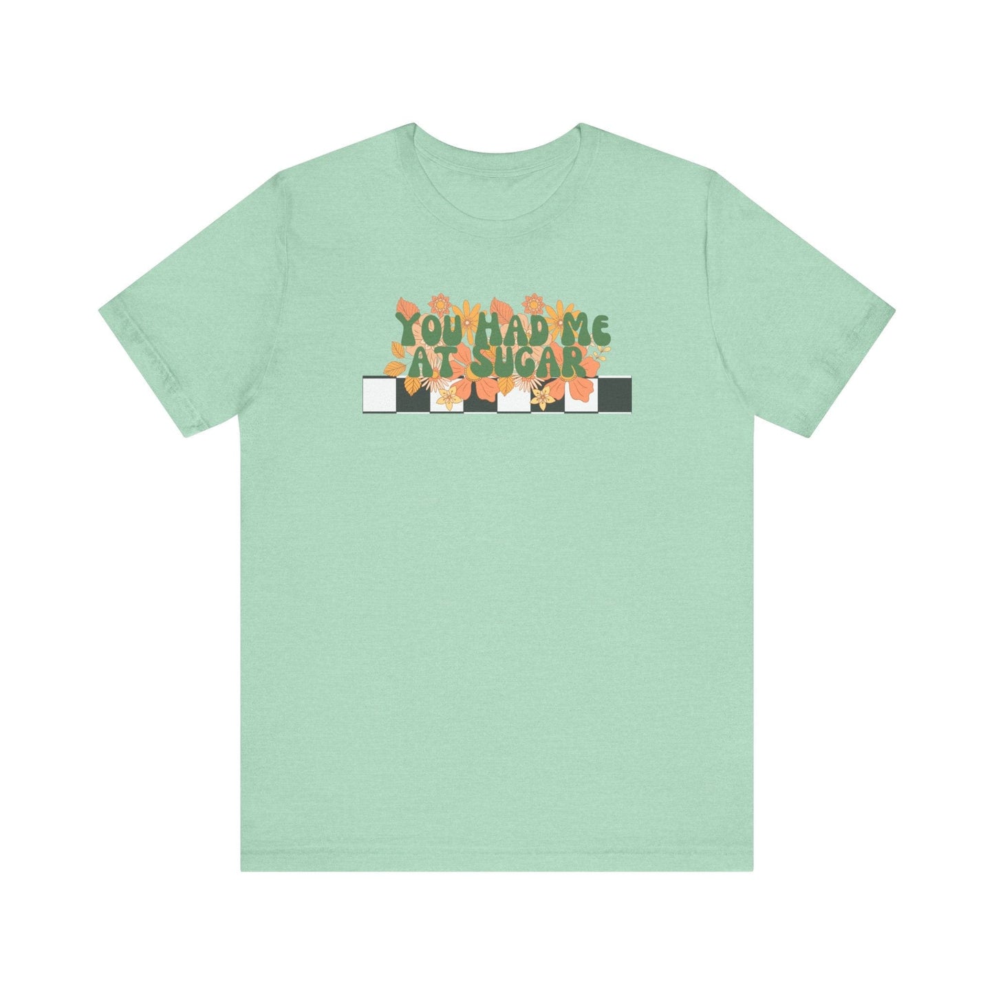 T-Shirt Heather Mint / XS Bakers Shirt, Funny Mom Shirt, Pastry Chef Shirt, Dessert T-Shirt, Tshirt Gift,  Sugar Lover Tee Shirt, Kitchen Shirt, Retro Tee