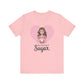 T-Shirt Pink / XS Sugar Lovers Tshirt, Funny Baker's Shirt, Baker Gift, Pastry Chef Gift, Mom Tee, You Had Me at Sugar Shirt