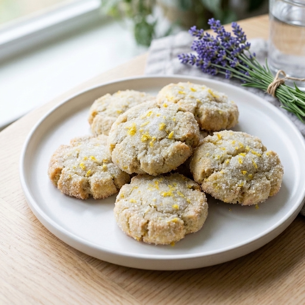 Lavender Lemon Tea Cookie Mix