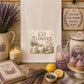The Cottage Kitchen Collection: Eat Flowers Kitchen Tea Towel