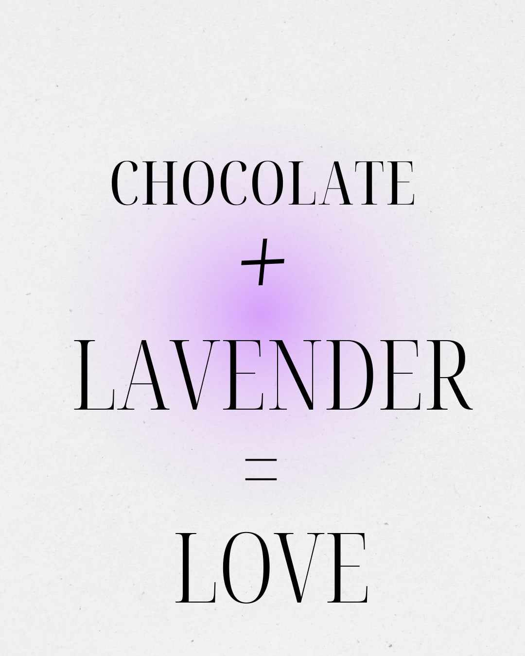 Chocolate Lavender Brownie Mix