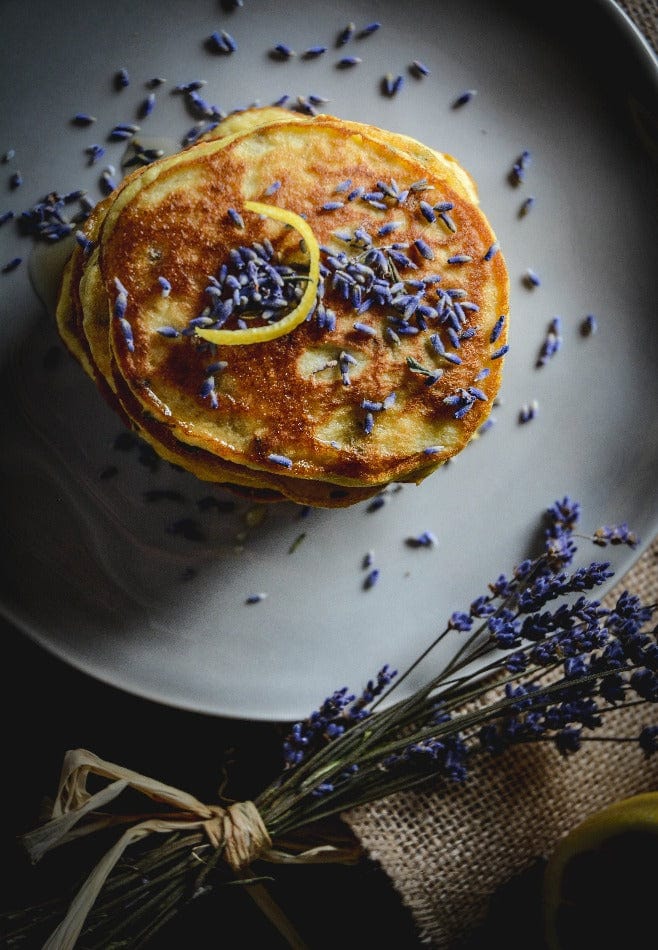 Buttermilk pancake and waffle mix Lavender Buttermilk Pancake and Waffle Mix