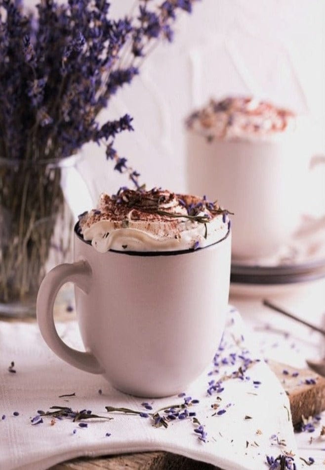 Lavender hot chocolate Lavender Hot Chocolate Mix