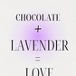 Lavender hot chocolate Lavender Hot Chocolate Mix