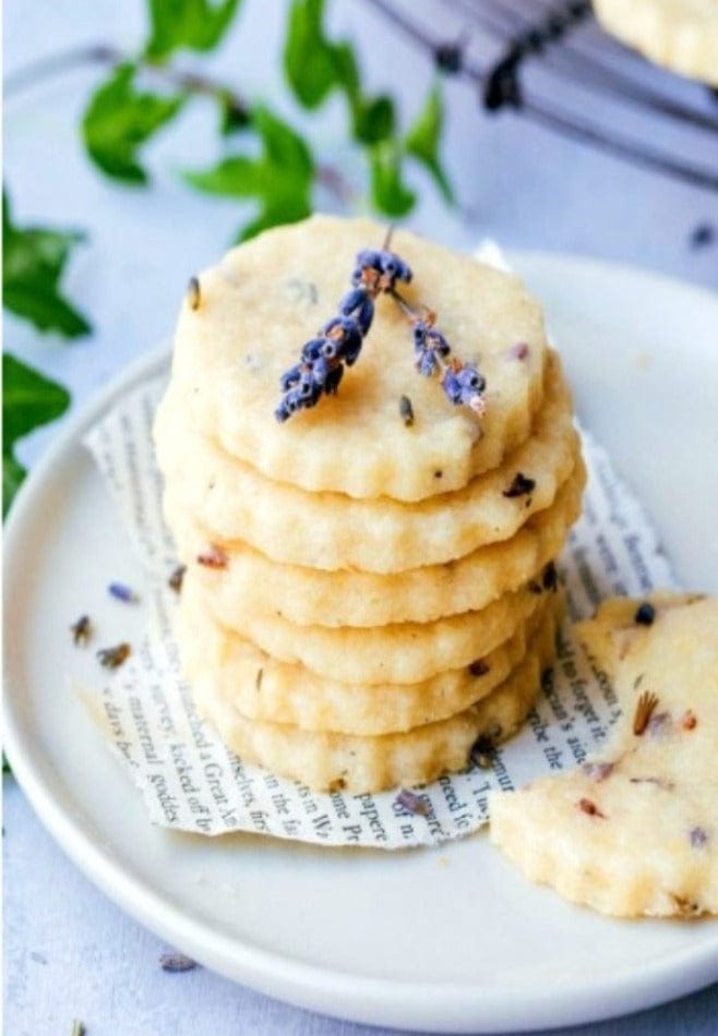 lavender shortbread cookies Lavender Shortbread Cookie Mix